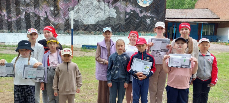 Шестой тематический день в лагере "День эколога".